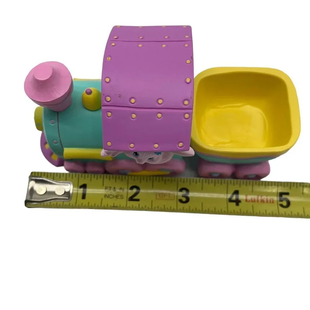 Vtg Hallmark Crayola Bunny Easter Eggspress Express Train Figurine 1993 in Box